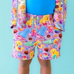 Posh Peanut Lisa Frank Toddler Shorts 2T NWT
